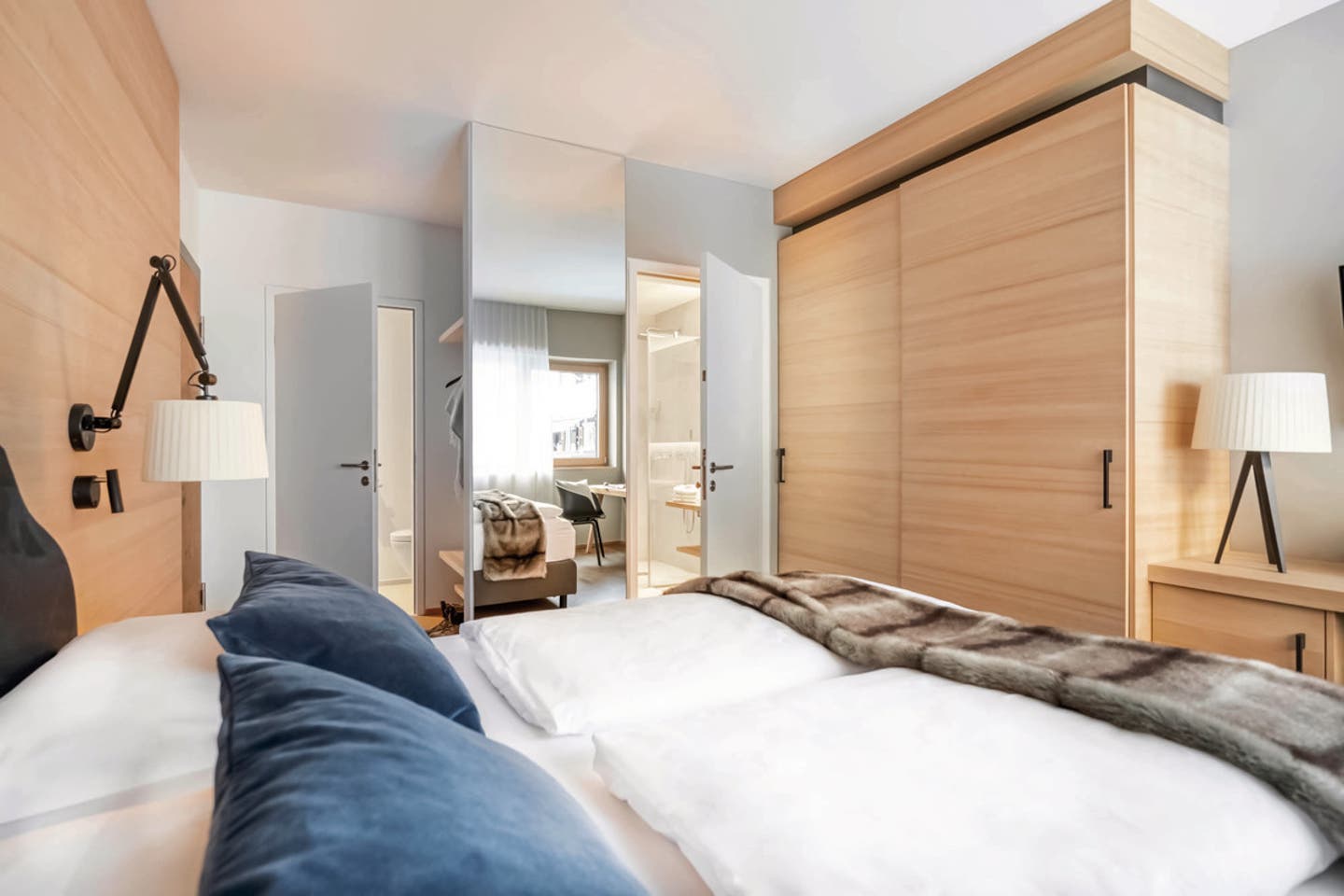 Wohnbeispiel Doppelzimmer Chalet