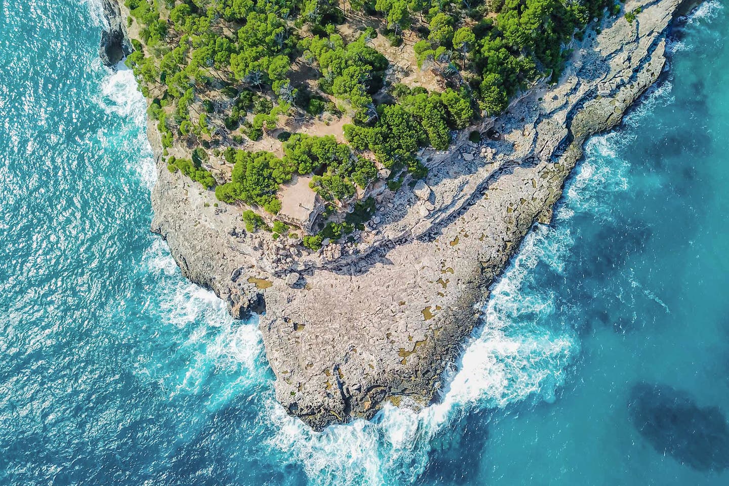 Cala Mondragó auf Mallorca am Mittelmeer