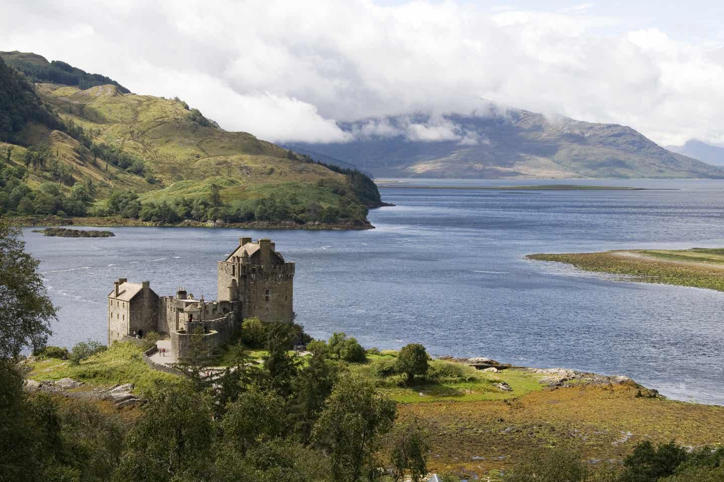 Schloss Eilean Castle in Schottland