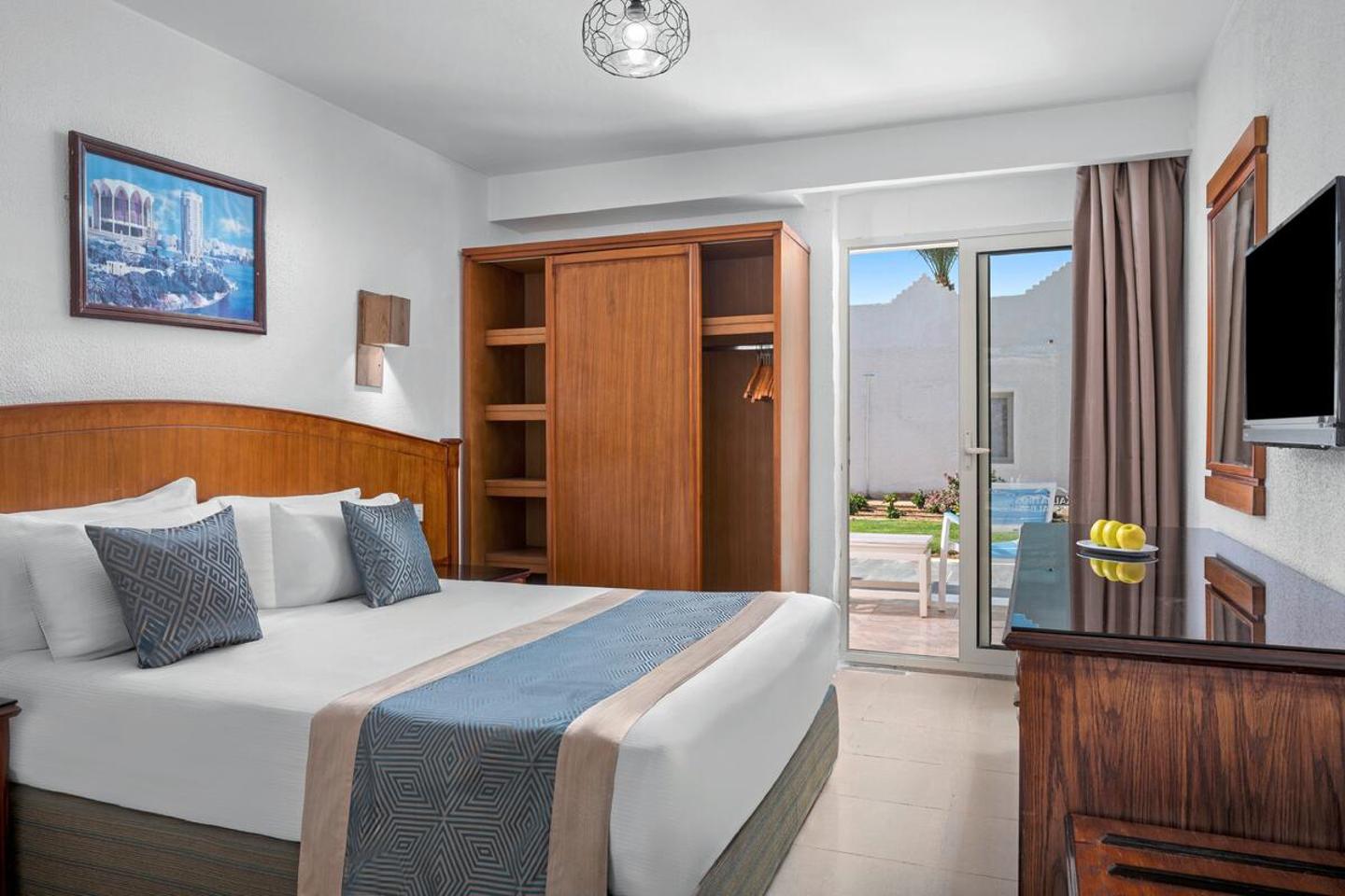 Wohnbeispiel Doppelzimmer Standard Gartenblick
