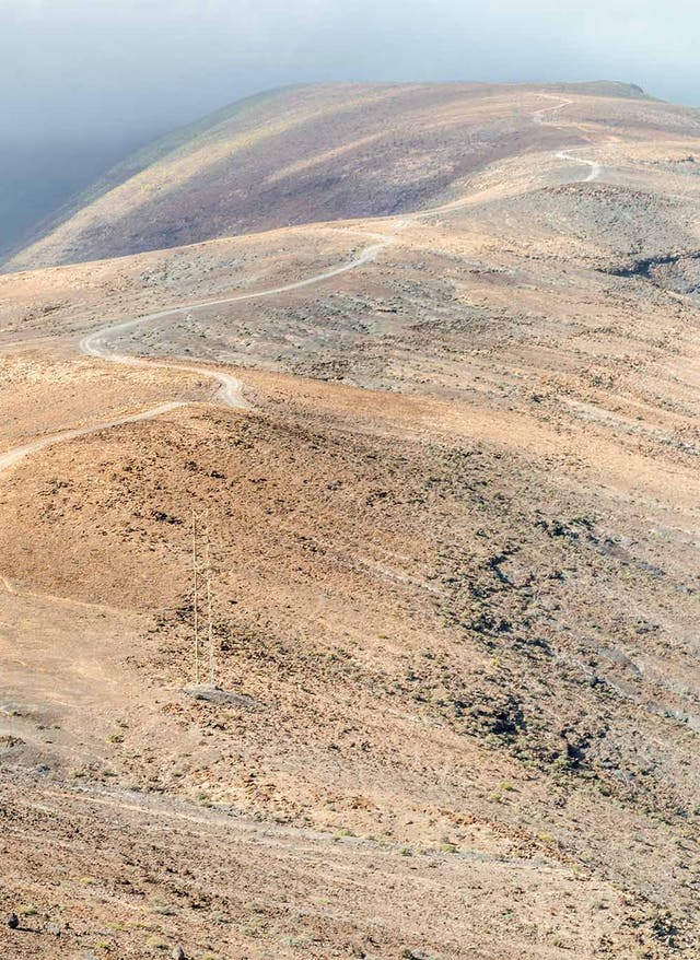 Wanderurlaub Kanaren Kanaren pico de la zarza mountain pfad