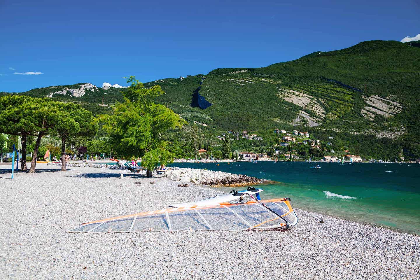 Windsurfen am Gardasee