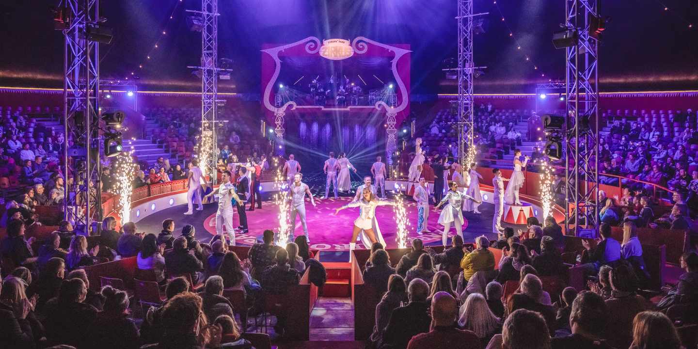 Blick auf die Silvestergala im Europa-Park