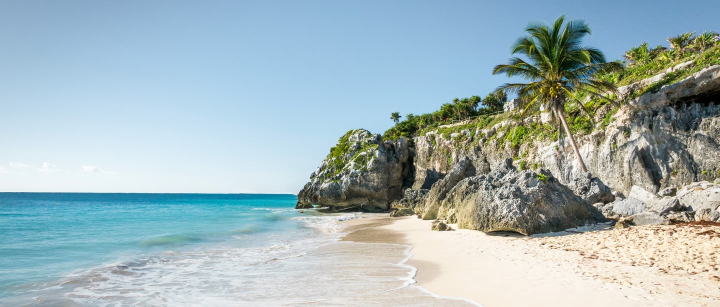 Mexikos Strände: In der Gegend um Tulum befinden sich einige der schönsten.