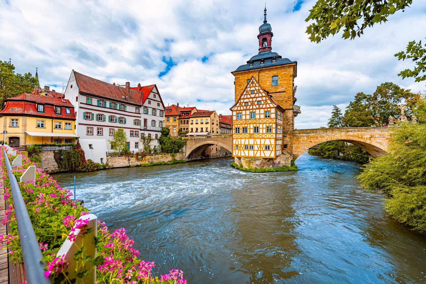 Bambergs Sehenswürdigkeiten: das Bamberger Rathaus