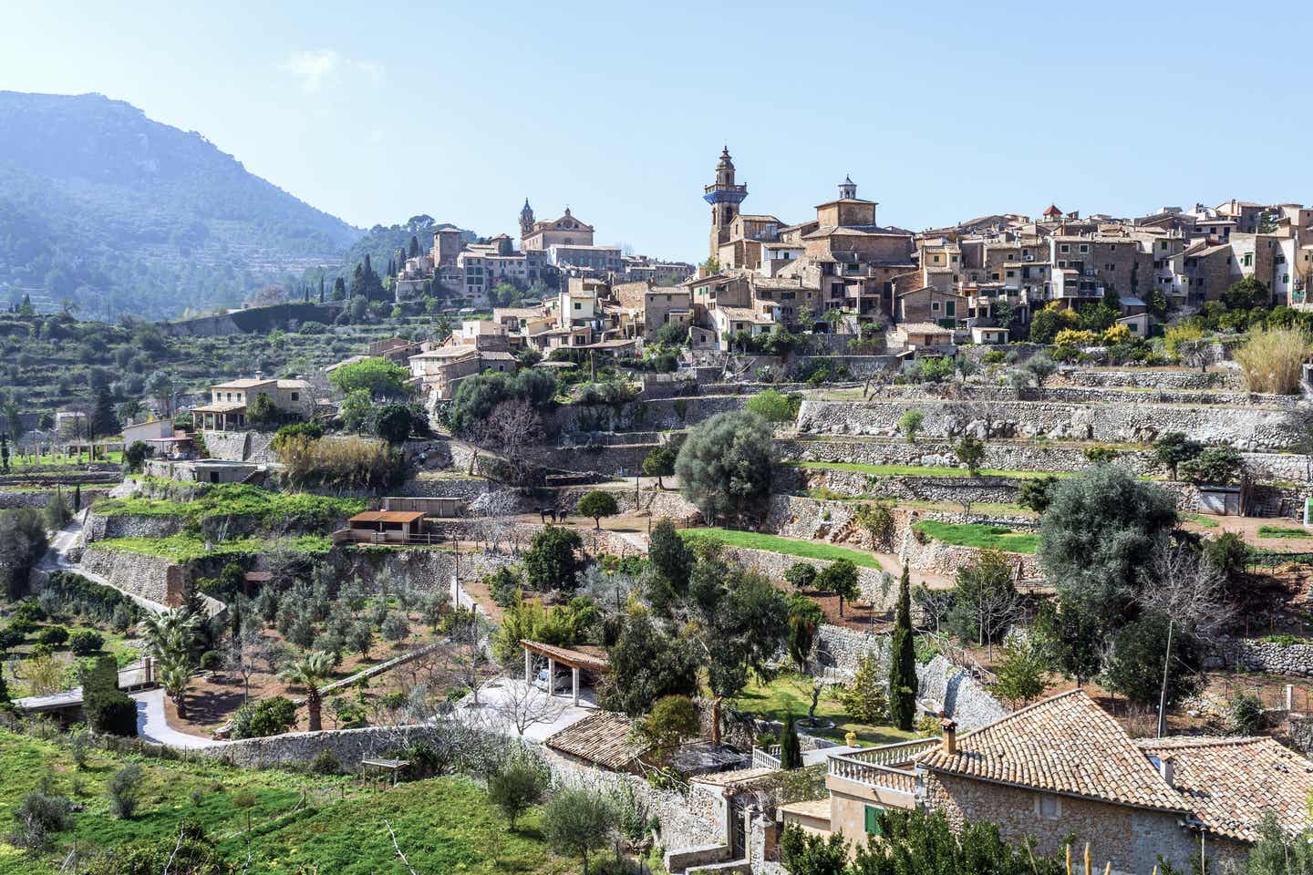 Bergdorf Valldemossa auf Mallorca