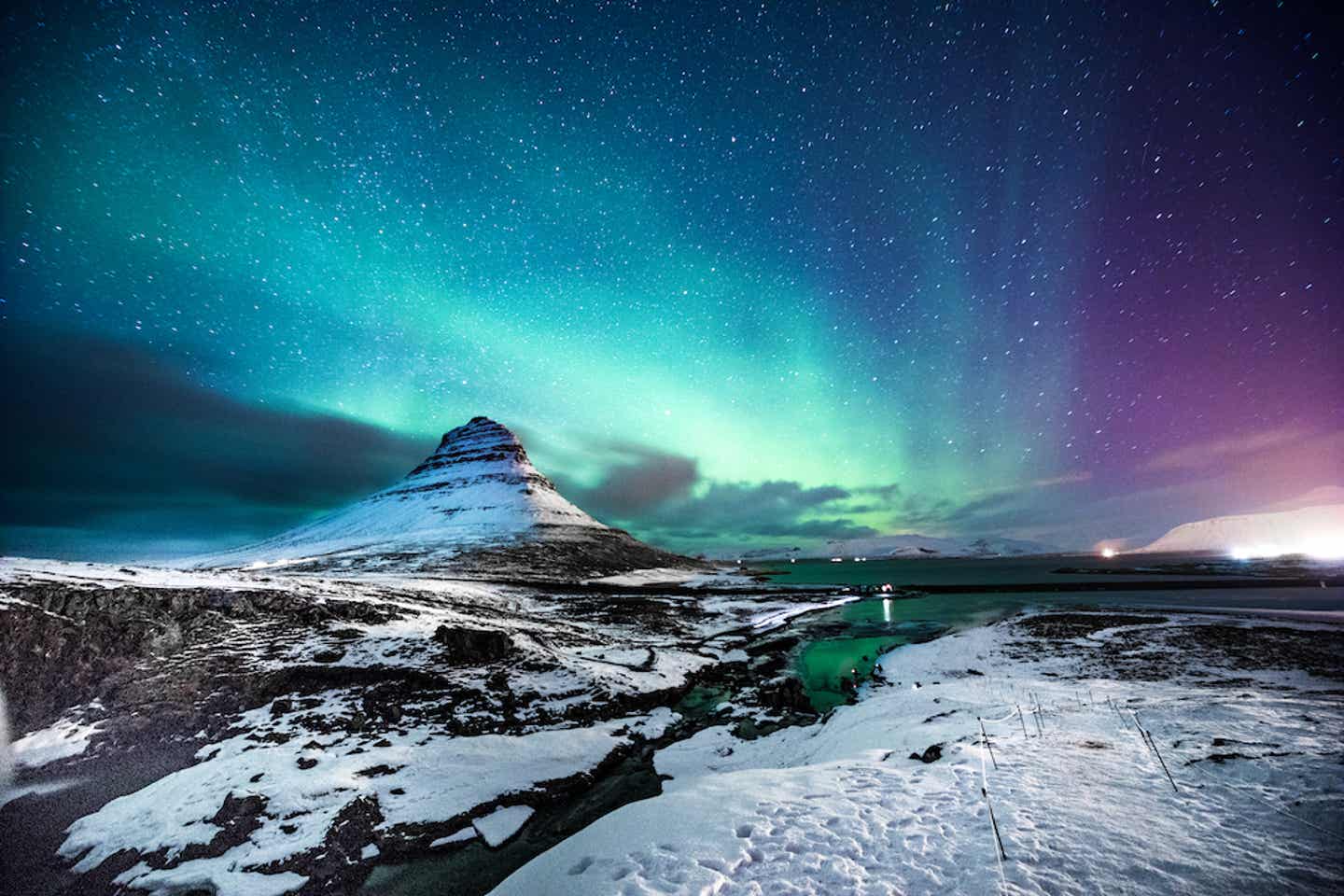 Polarlichter in Island