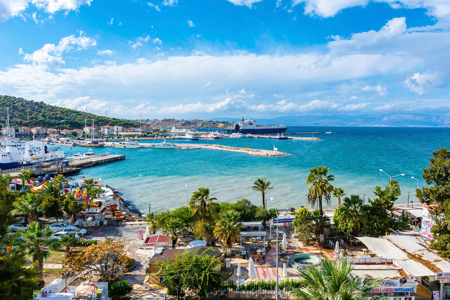 Hafenstadt Izmir an der Türkischen Ägäis