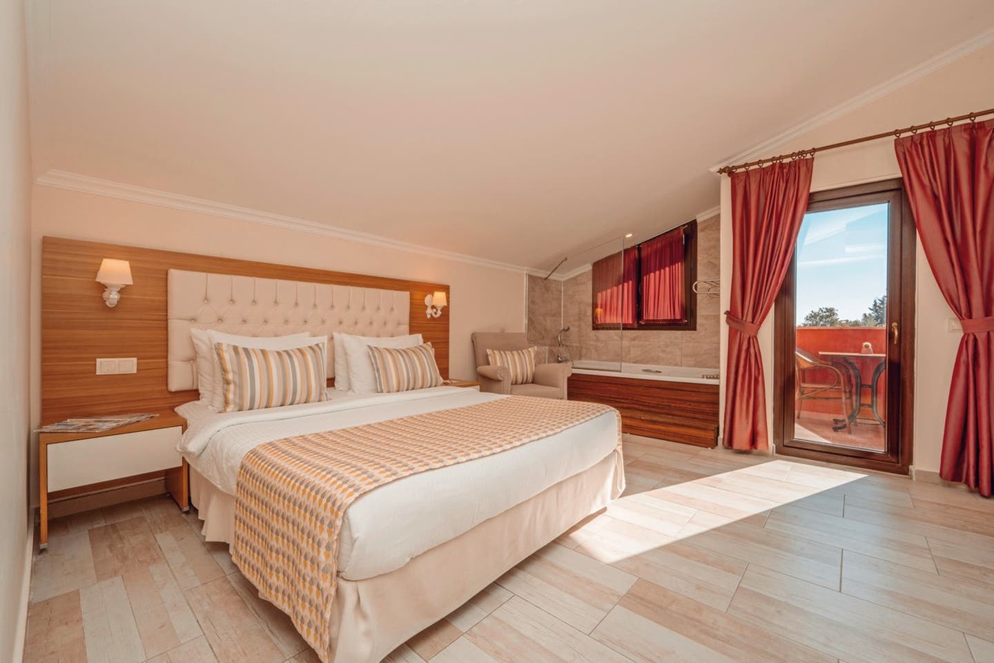 Wohnbeispiel Doppelzimmer mit Jacuzzi