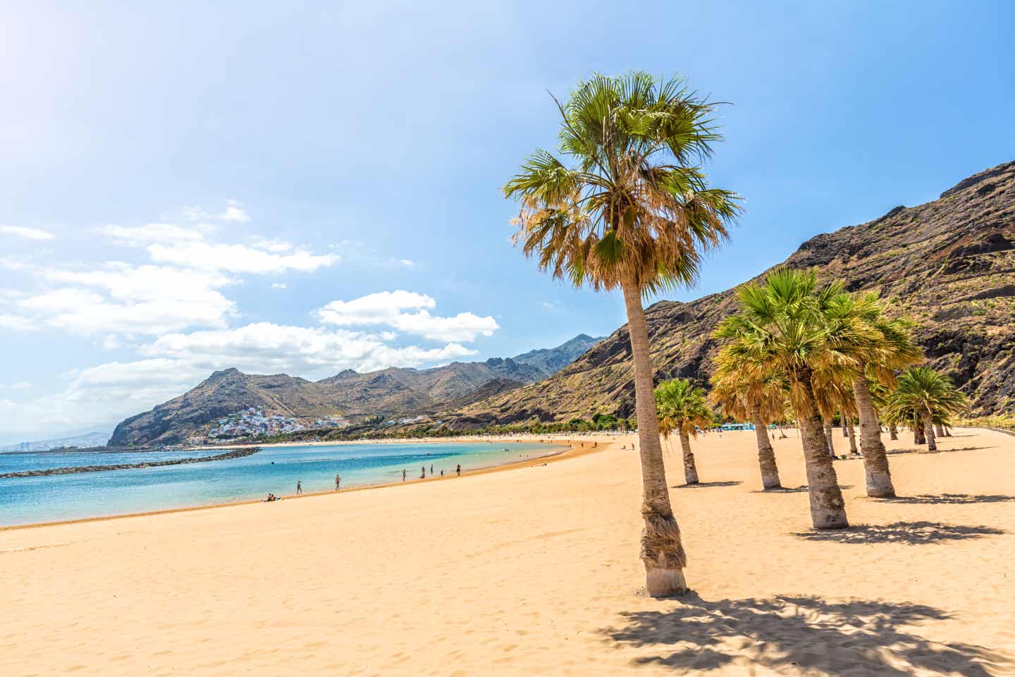 Teneriffas Playa de las Teresitas