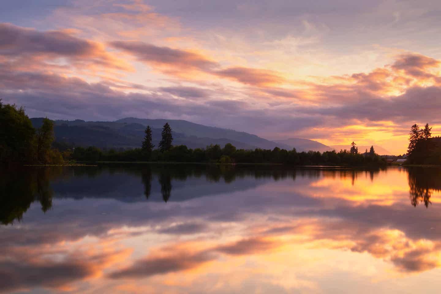 Einer der Seen auf Vancouver Island