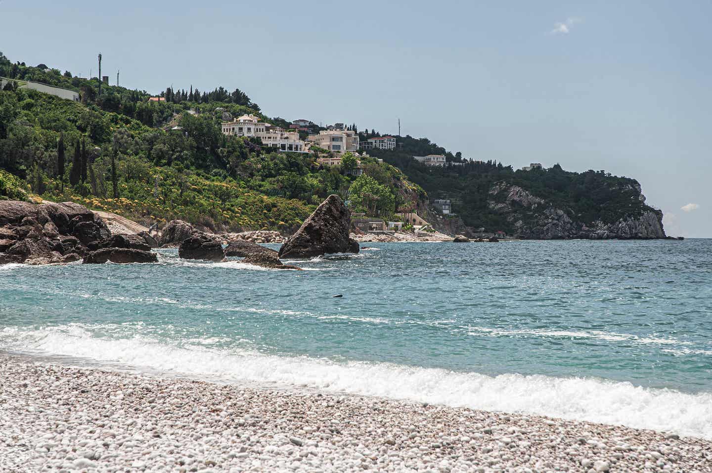 Mittelmeerstrände im Montenegro-Urlaub