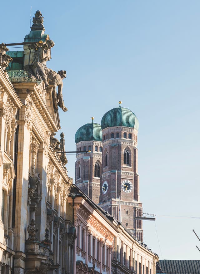 Sommer in München München Karlsplatz Stachus