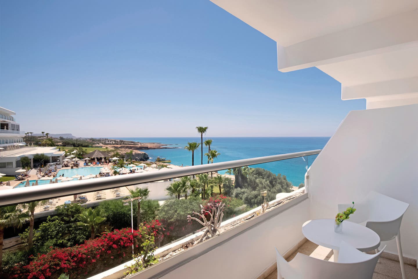 Wohnbeispiel Doppelzimmer seitl. Meerblick