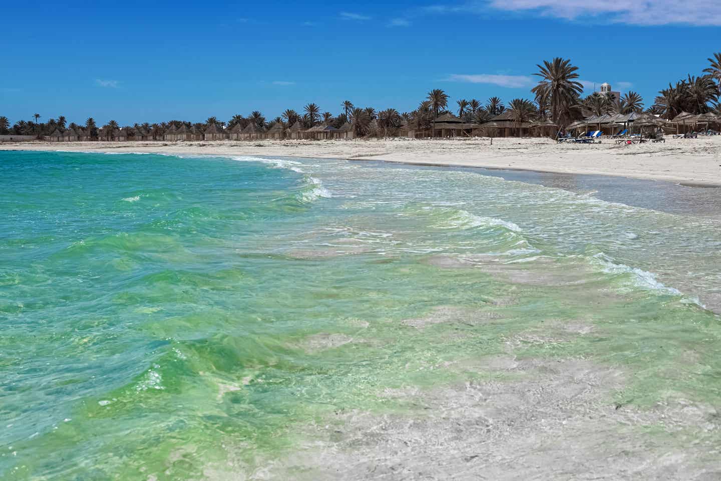 Ein Strand auf Djerba