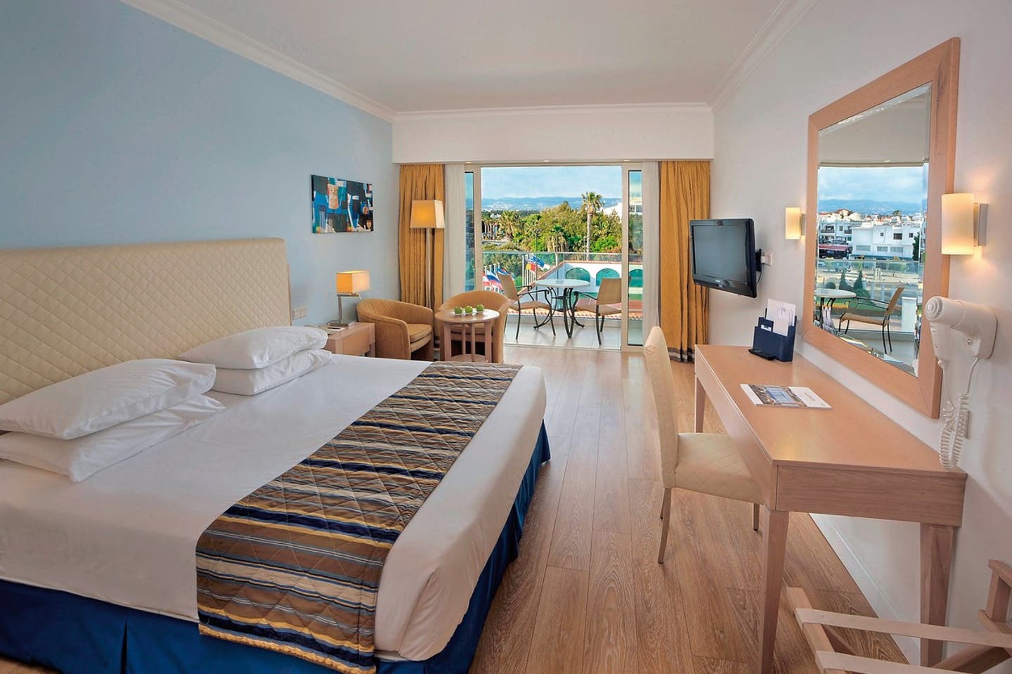 Wohnbeispiel Doppelzimmer Deluxe Landblick