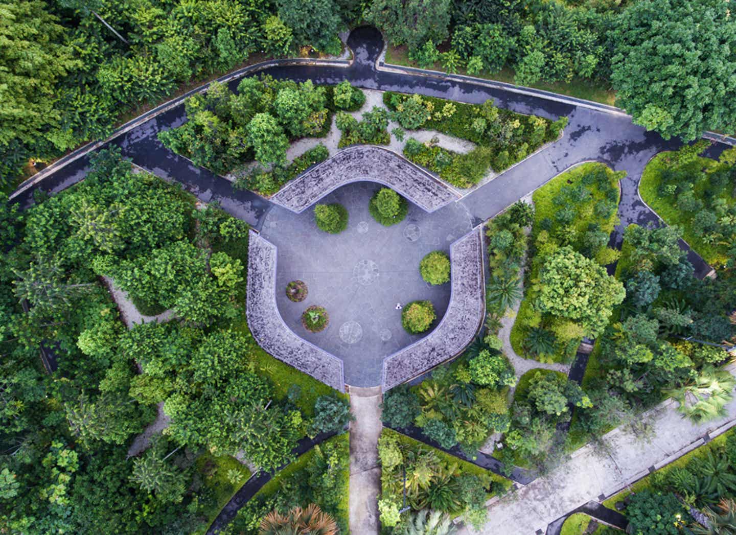 Grüne Oase in Singapur
