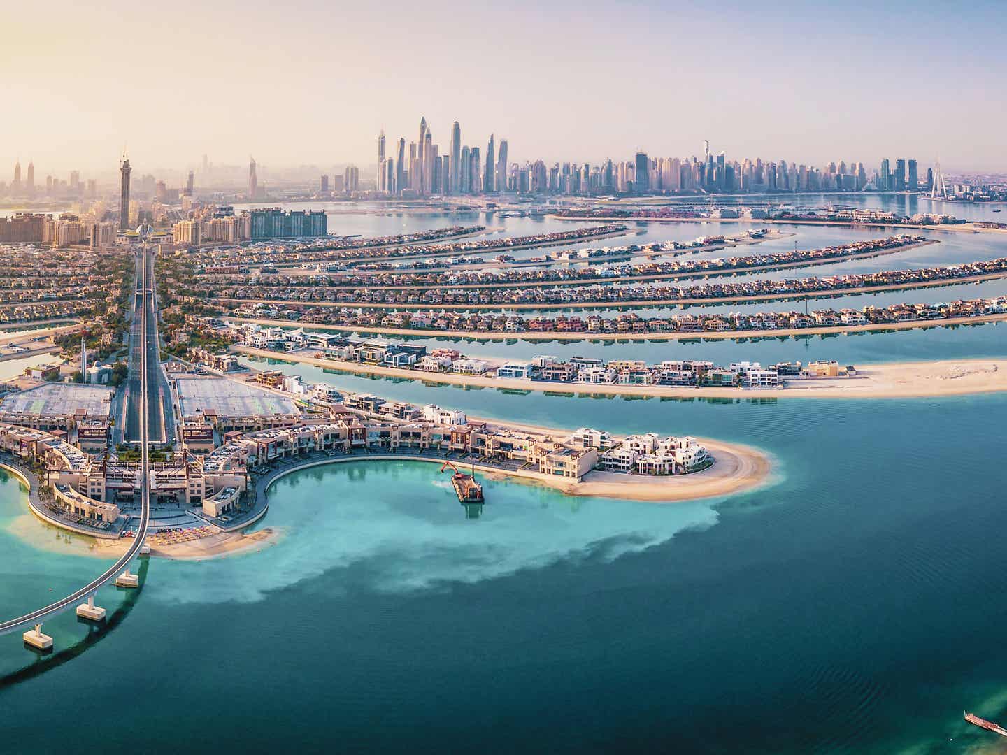 Dubai the Palm im Osterurlaub