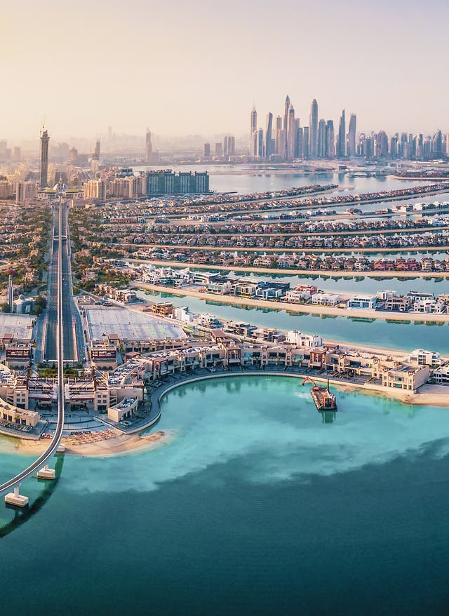 Angebote Dubai Dubai - The Palm - von oben