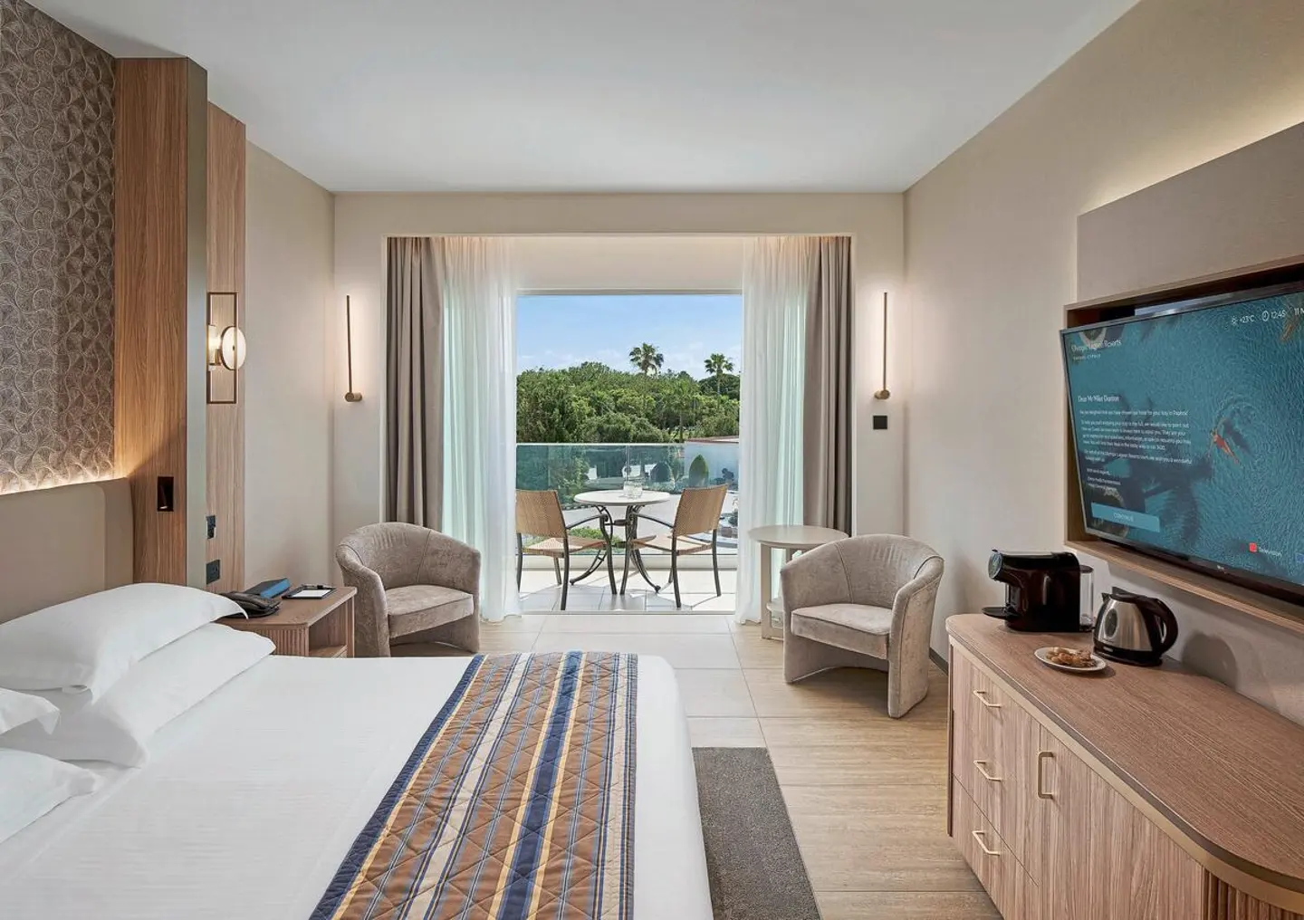 Wohnbeispiel Doppelzimmer Deluxe Landblick