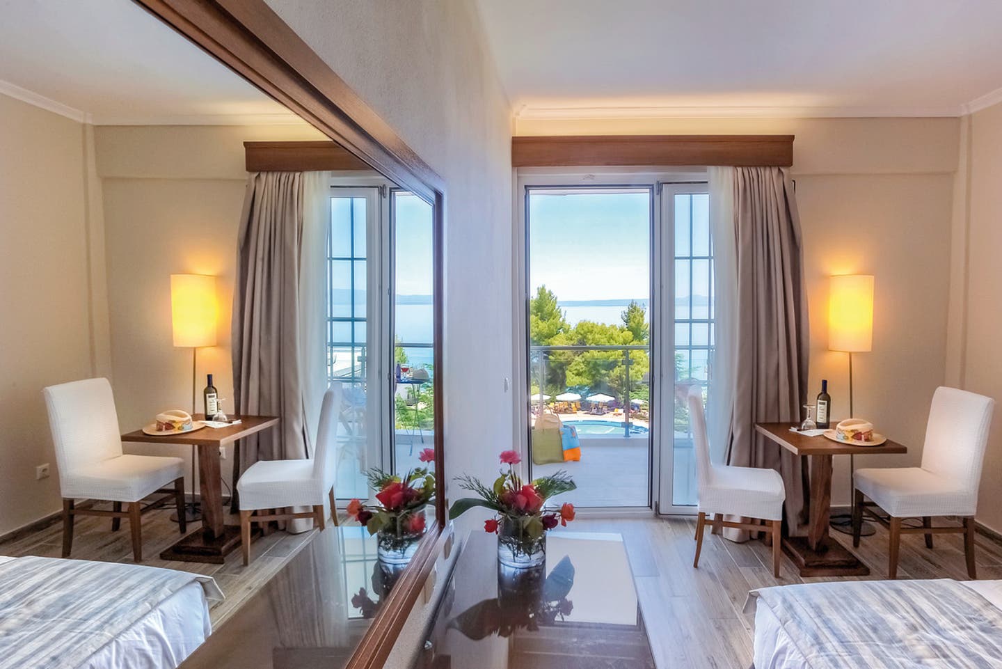 Wohnbeispiel Doppelzimmer Meerblick