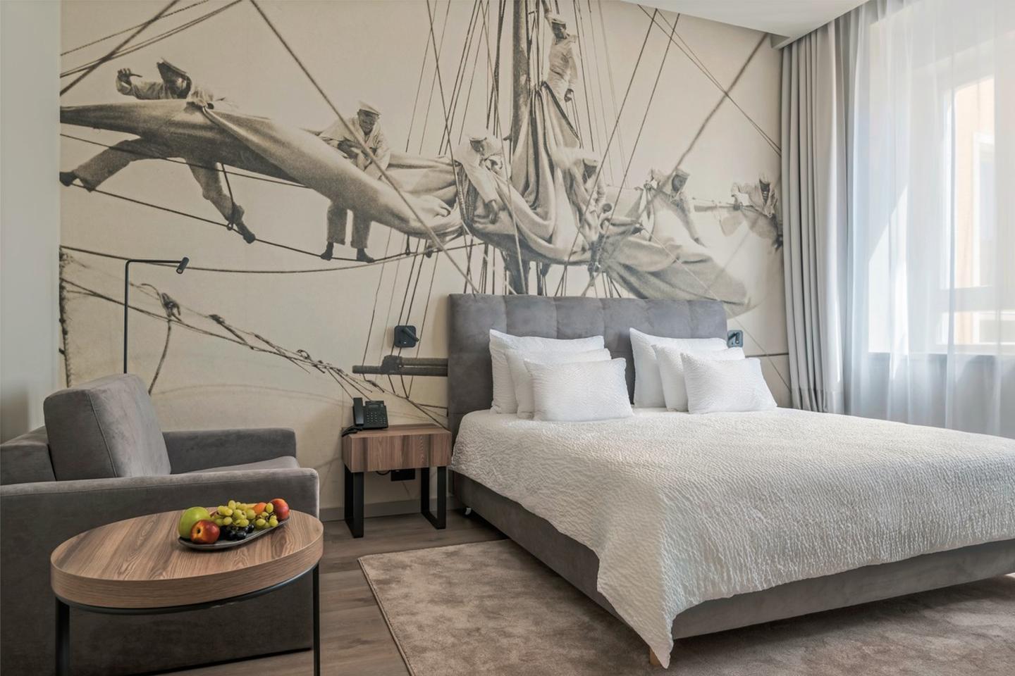 Wohnbeispiel Doppelzimmer Heritage Meerseite