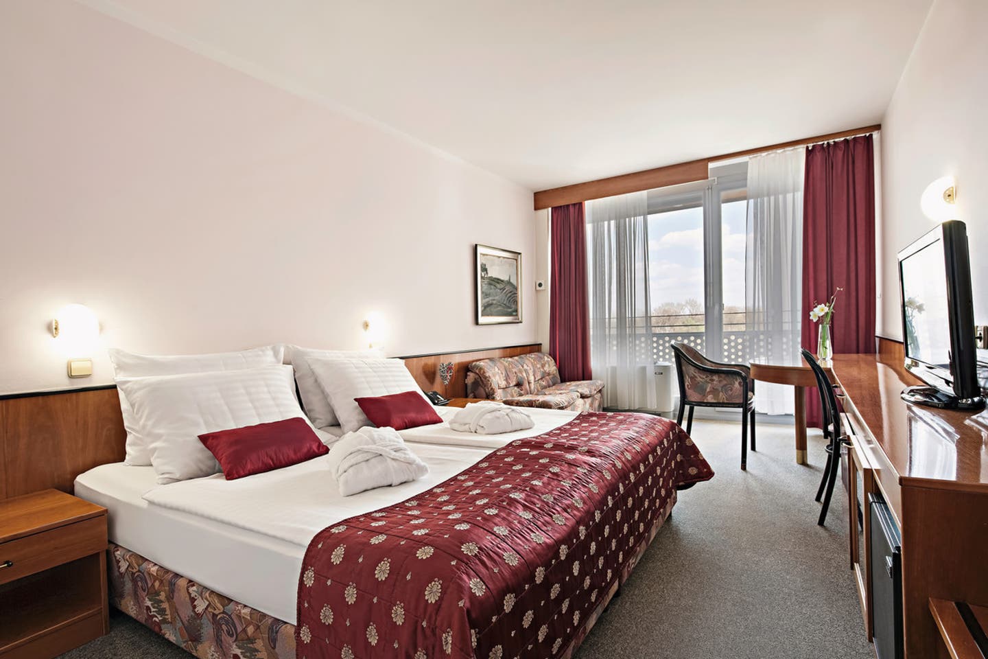 Wohnbeispiel Doppelzimmer Balkon/Terrasse