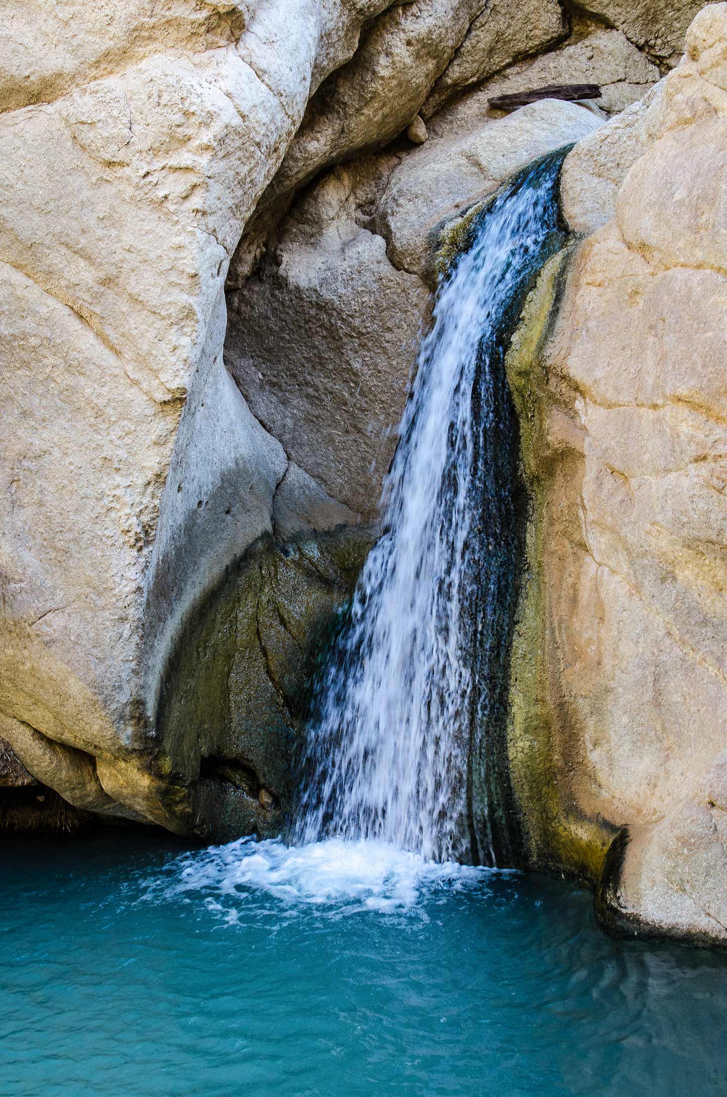 Tunesien Wüste: der Chebika Wasserfall