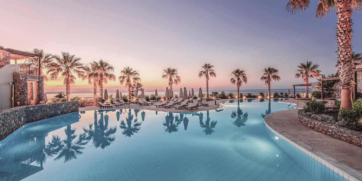Schönste Hotels griechische Inseln: das Ikaros Beach Luxury Resort & Spa auf Kreta