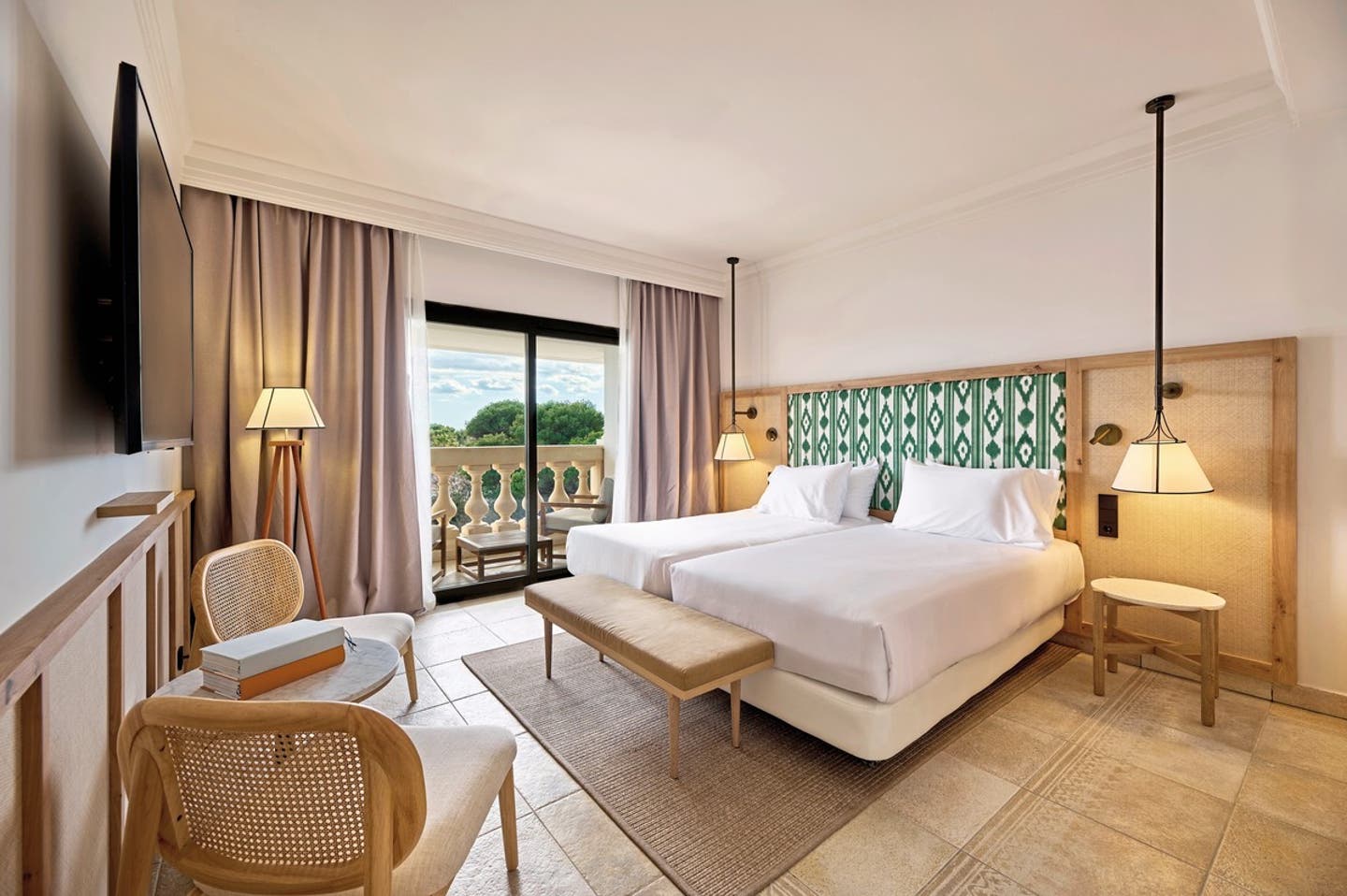 Wohnbeispiel Doppelzimmer Deluxe 2 Twin Betten