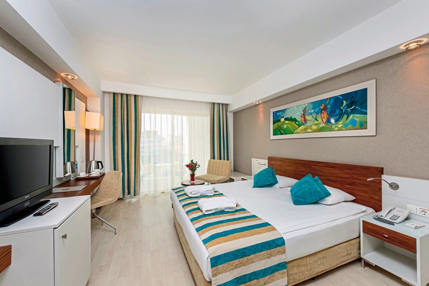 Wohnbeispiel Doppelzimmer Landblick