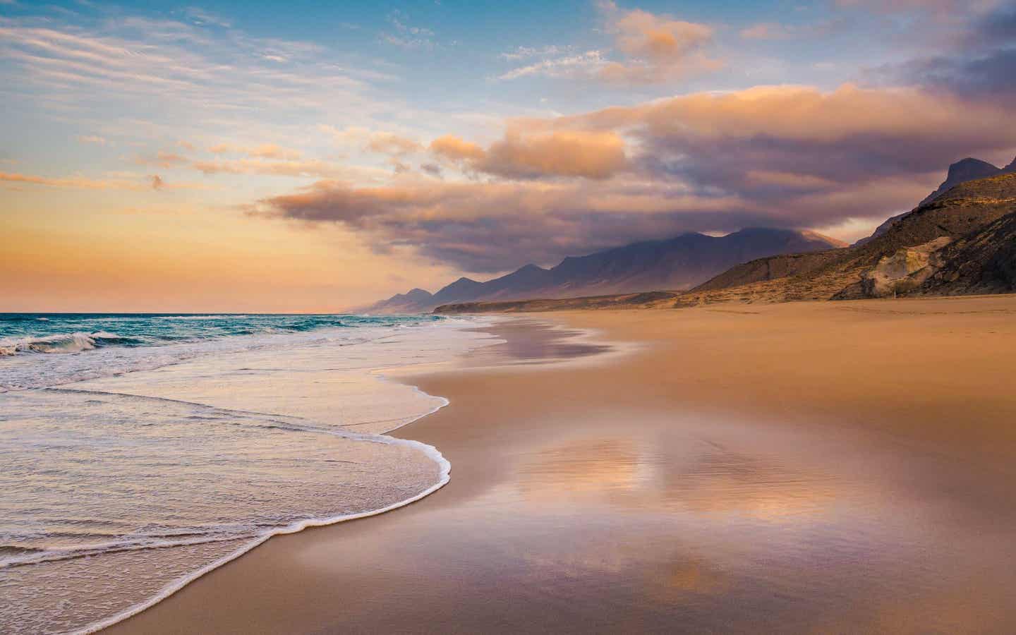 Der Strand von Cofete auf Fuerteventura