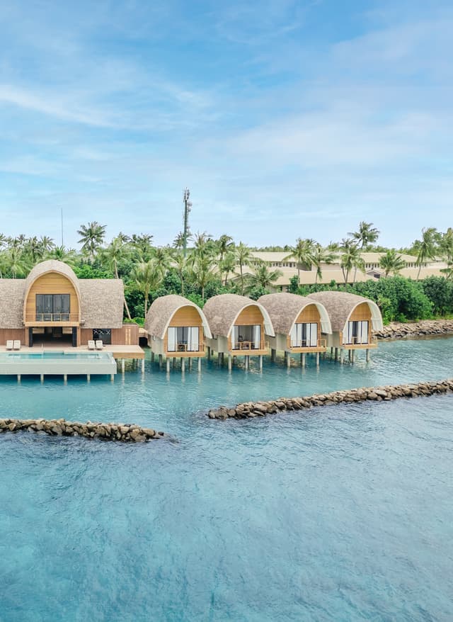 ananea Malediven Overwater-Villen im ananea Madivaru Maldives Resort