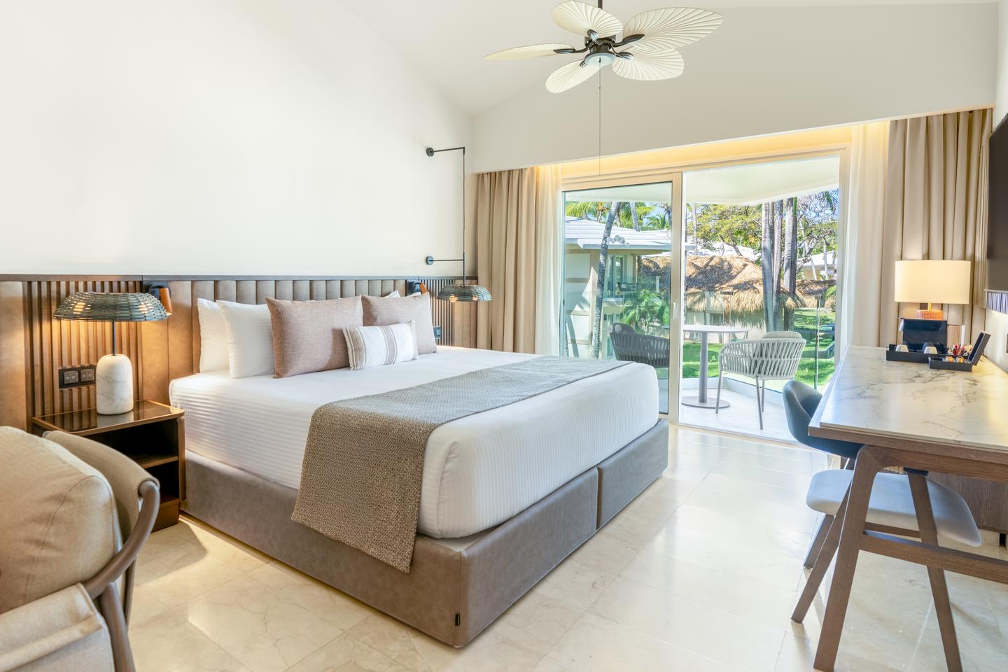 Blick in eine Junior Suite Garden View