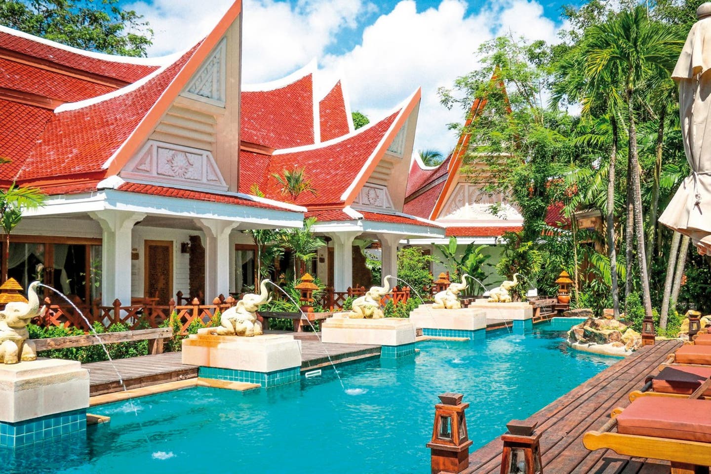 Wohnbeispiel Villa Pool Access