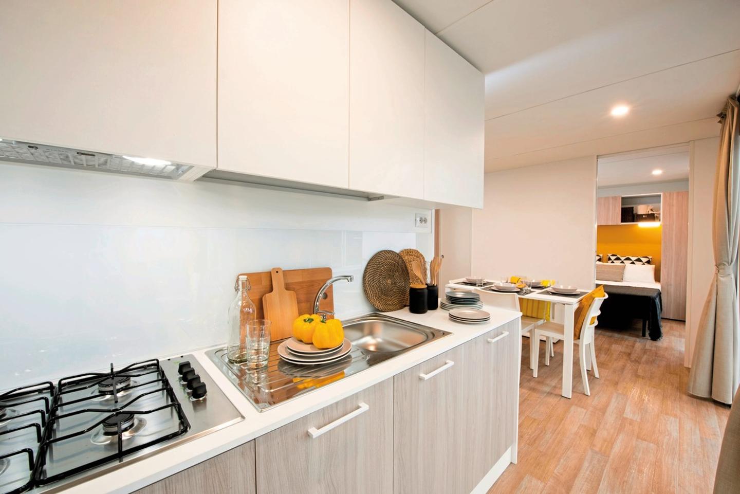 Wohnbeispiel Mobilheim Lodge Superior Dog