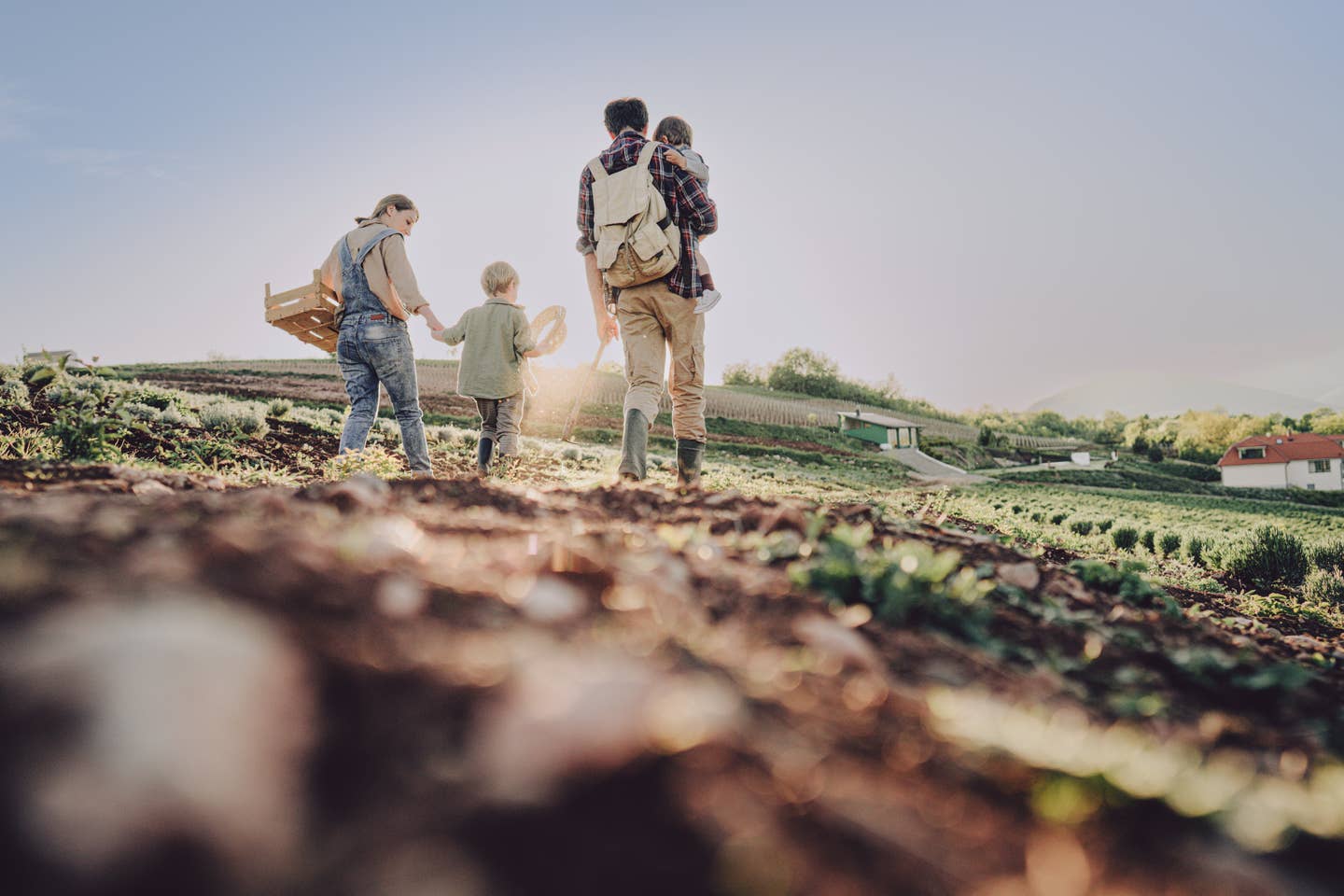 Familienurlaub auf dem Land