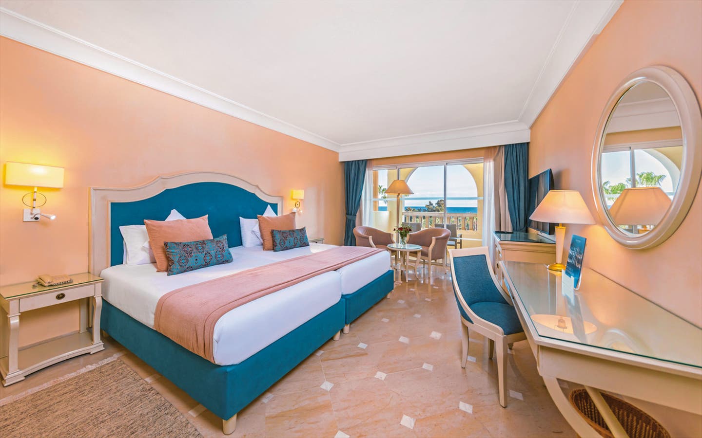 Wohnbeispiel Doppelzimmer Meerblick