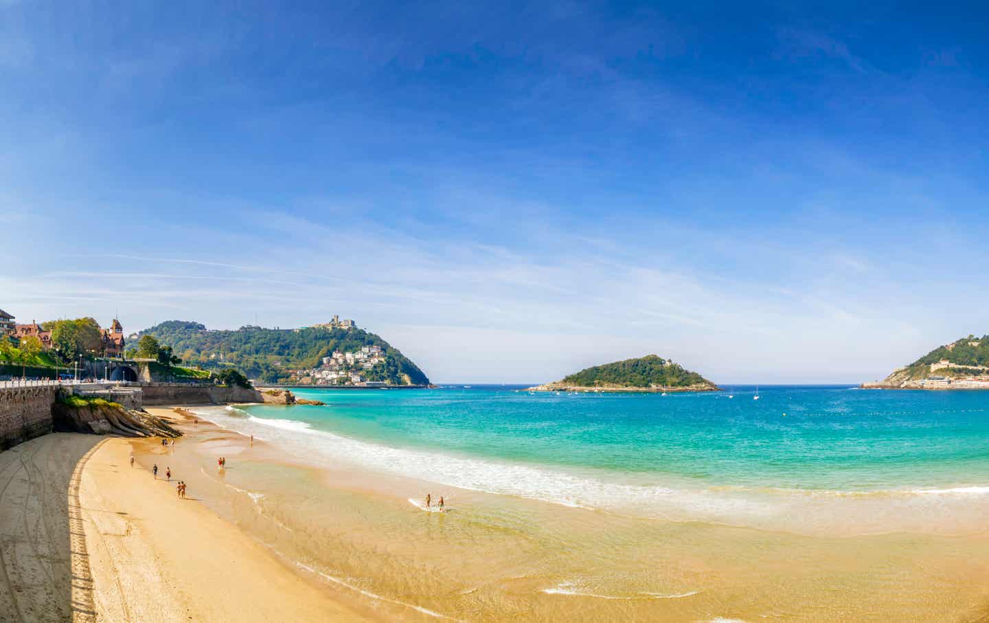Baskenland: Spaniens Strände in San Sebastian