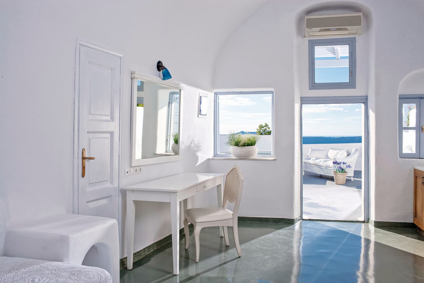 Wohnbeispiel Dreibettzimmer Deluxe Meerblick