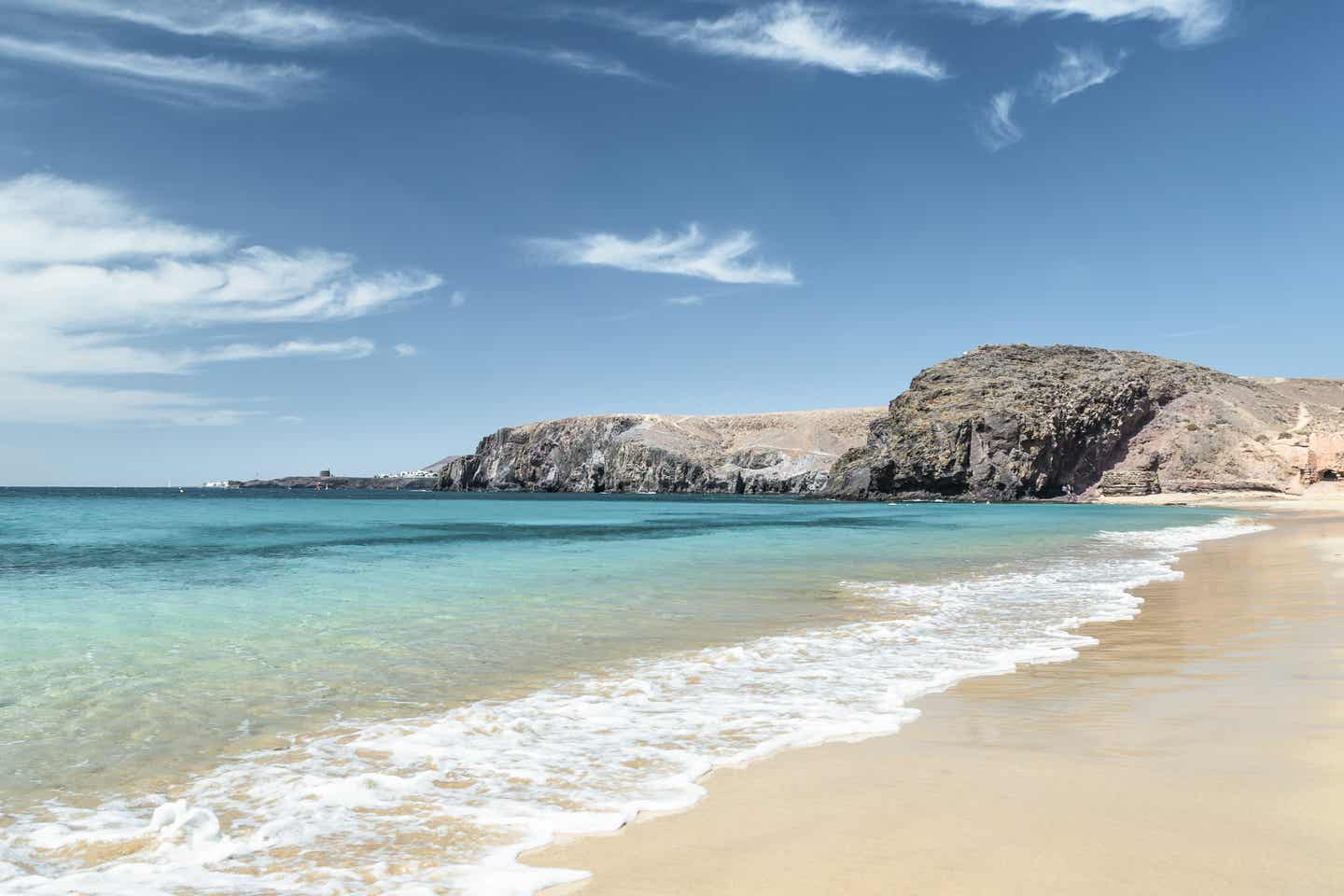 Schönste Strände der Kanaren: Papagayo auf Lanzarote