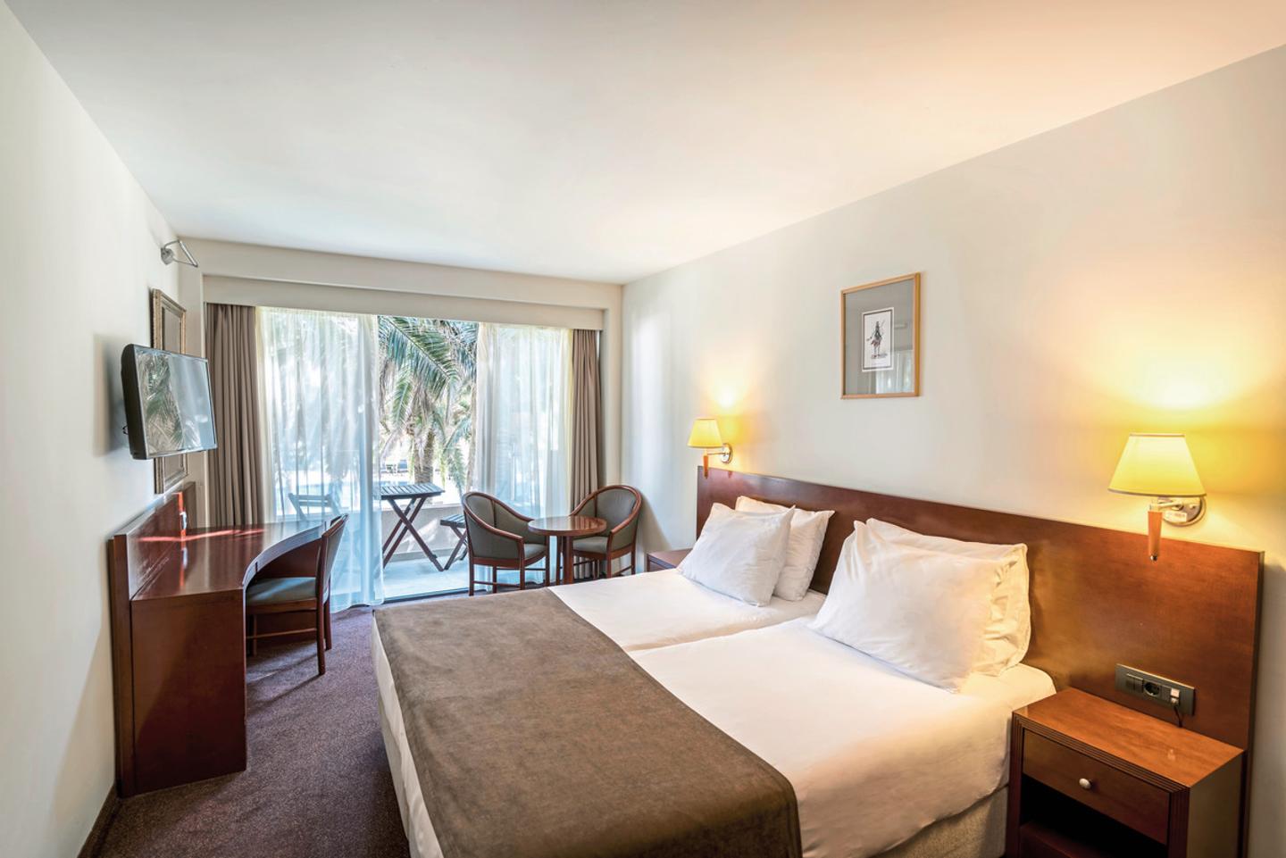 Wohnbeispiel Doppelzimmer Gartenblick