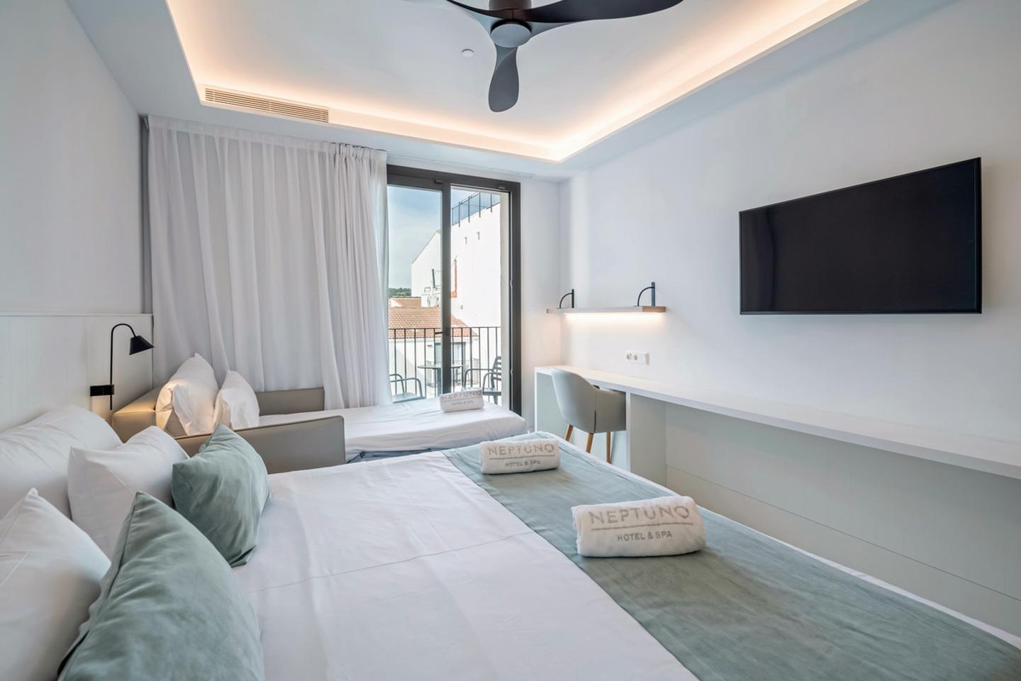 Wohnbeispiel Doppelzimmer Balkon