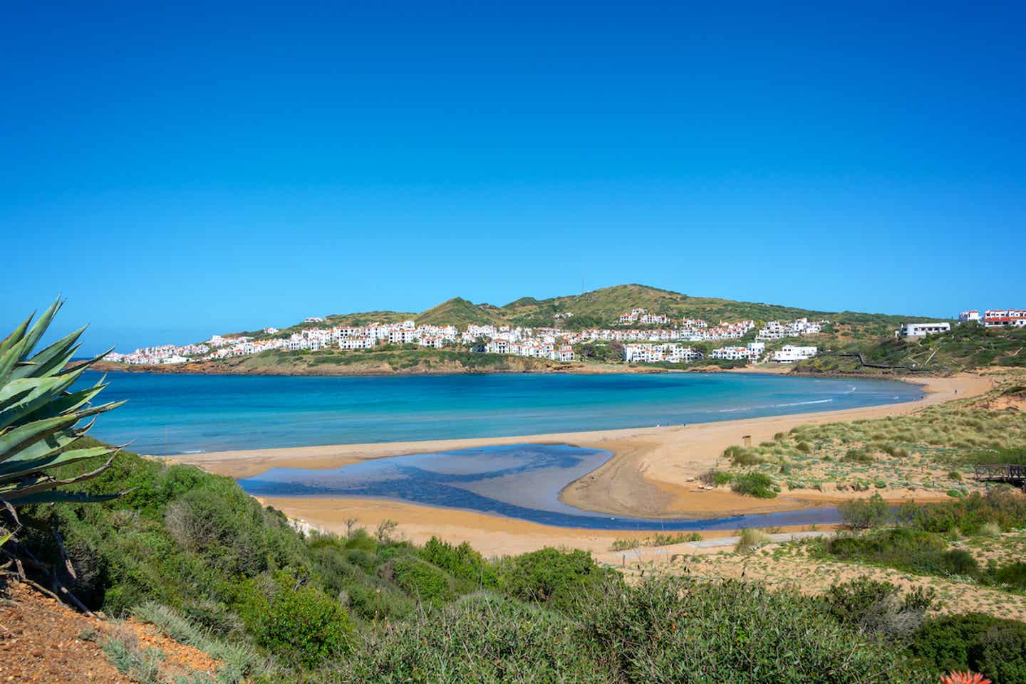 Strand von Cala Tirant auf Menorca