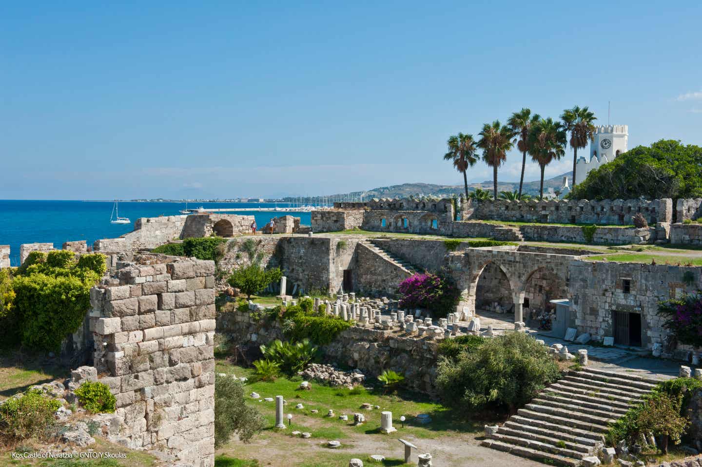 Insel Kos, Ruinen