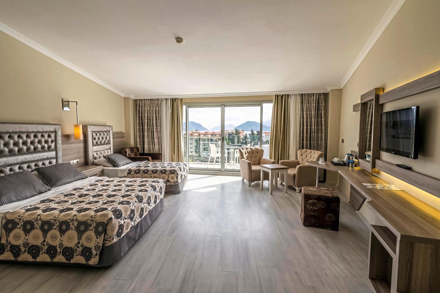 Wohnbeispiel Doppelzimmer seitl. Meerblick