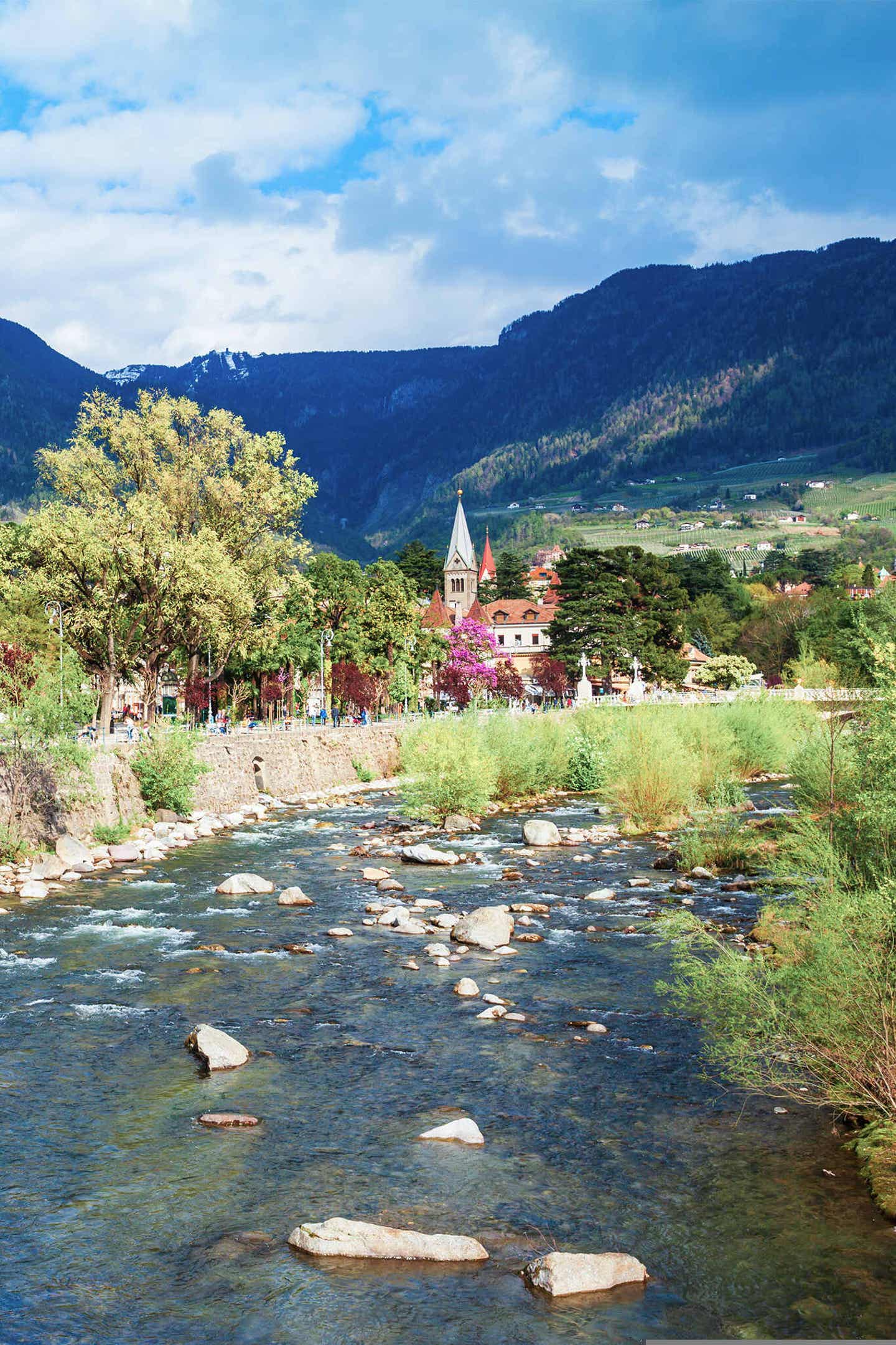 Kurhaus von Meran in Südtirol