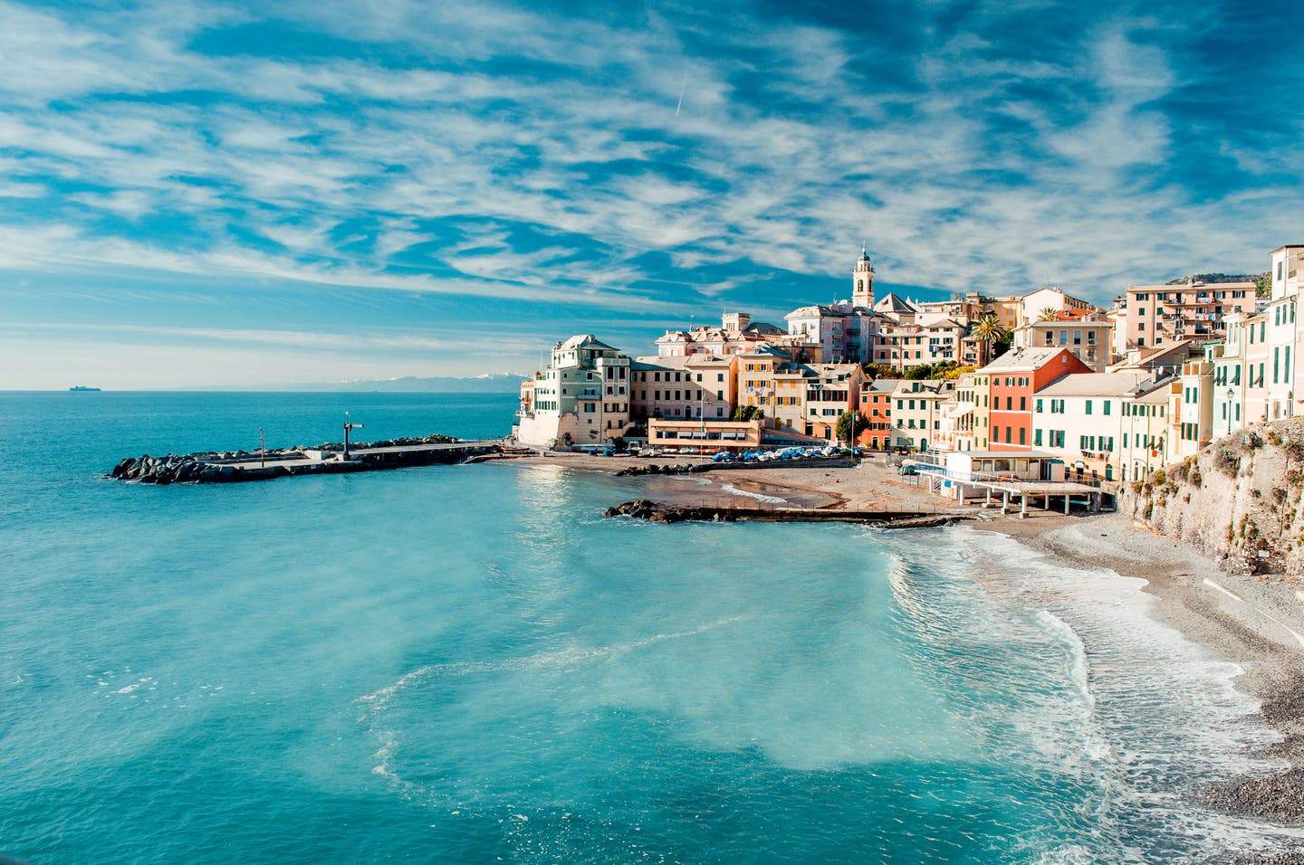 Italien Bogliasco Küste