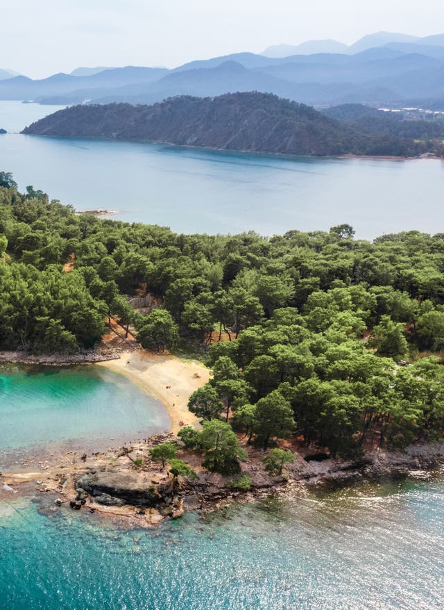 Jetzt entdecken Türkei Urlaub: Bucht von oben