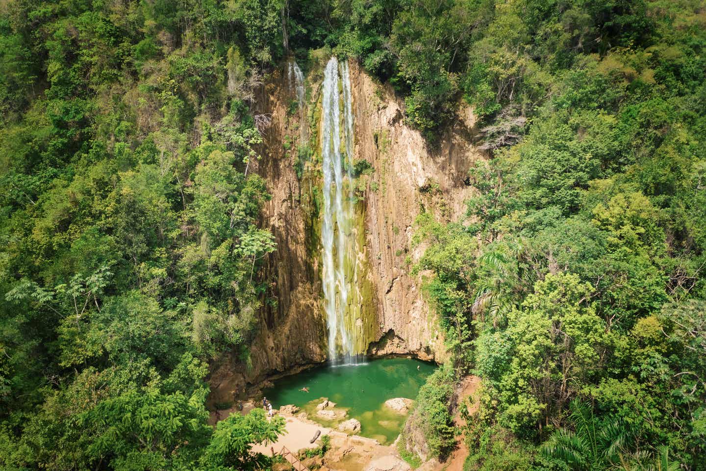 Wasserfall El Limon in der Dominikanische Republik